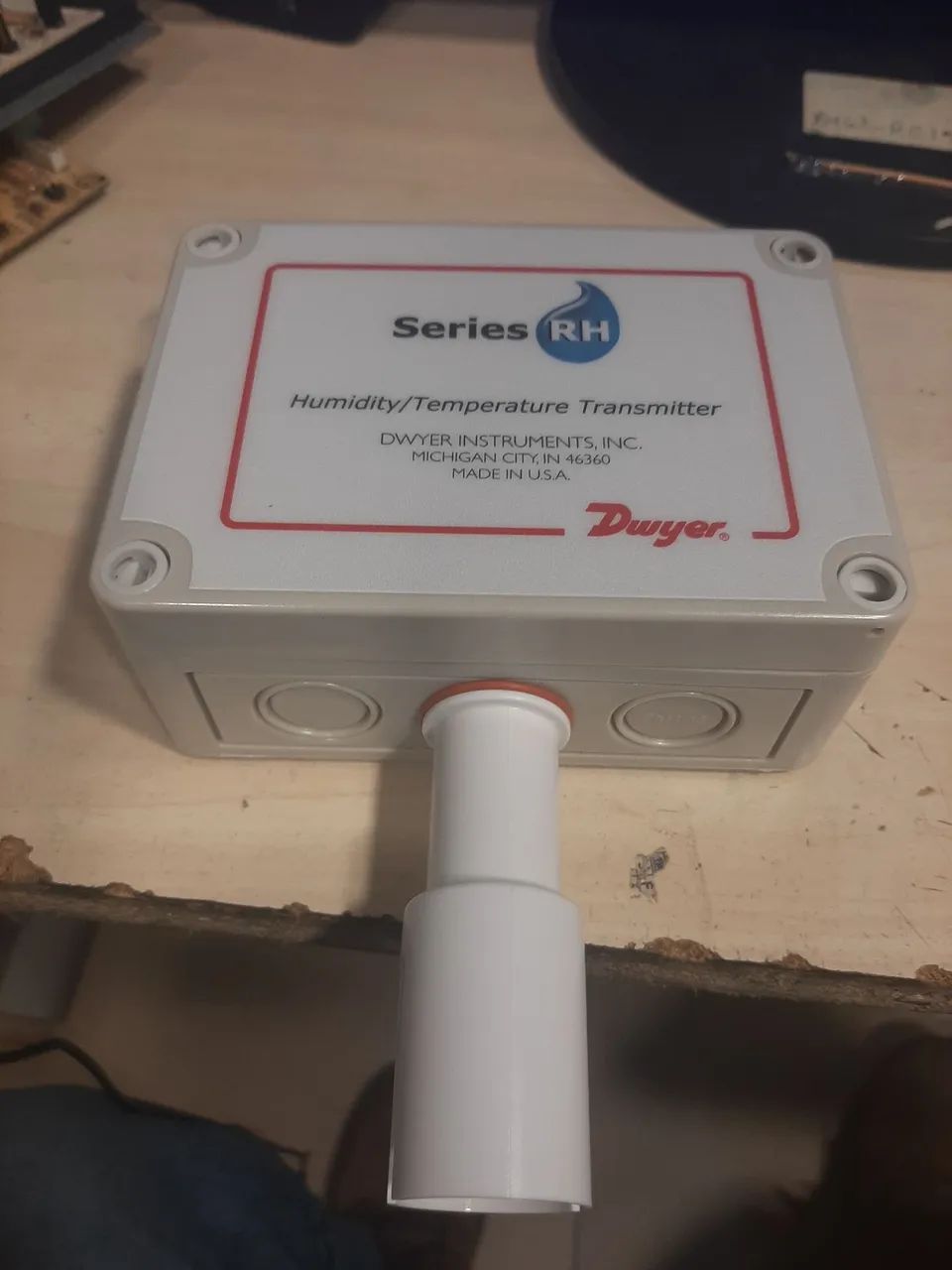 Sensor de umidade e temperatura Dwyer