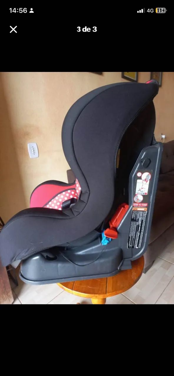 Cadeirinha de carro seminova  - Foto 3