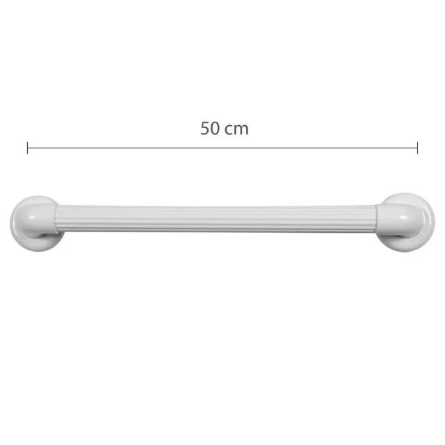 Barra de Apoio Plástica Branca 50cm - Astra