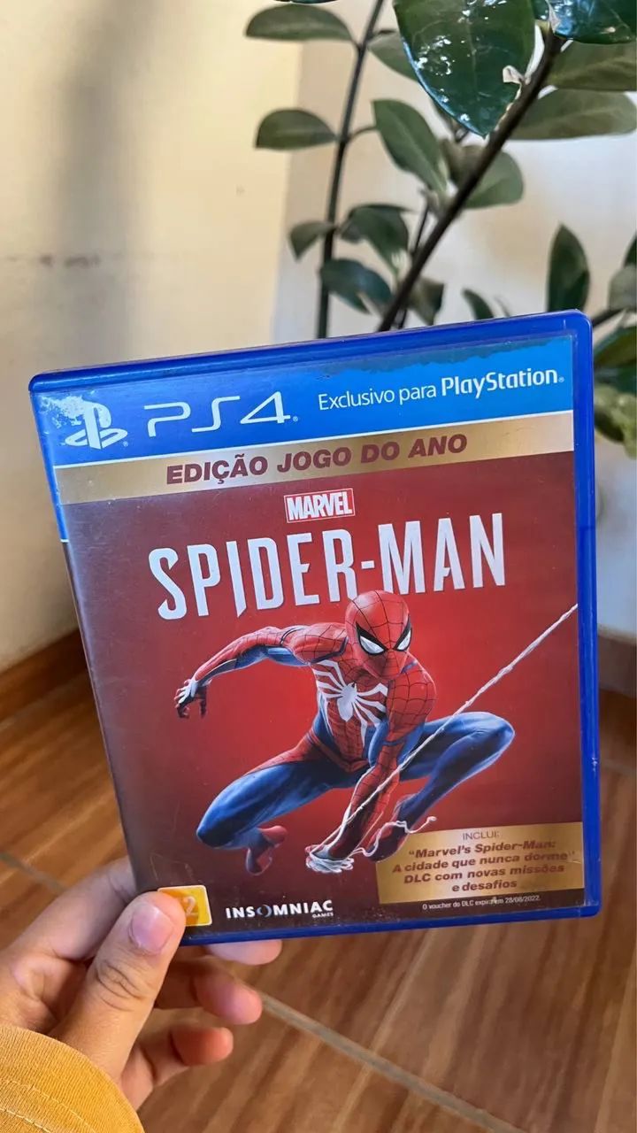 Jogo ps4 spider man 