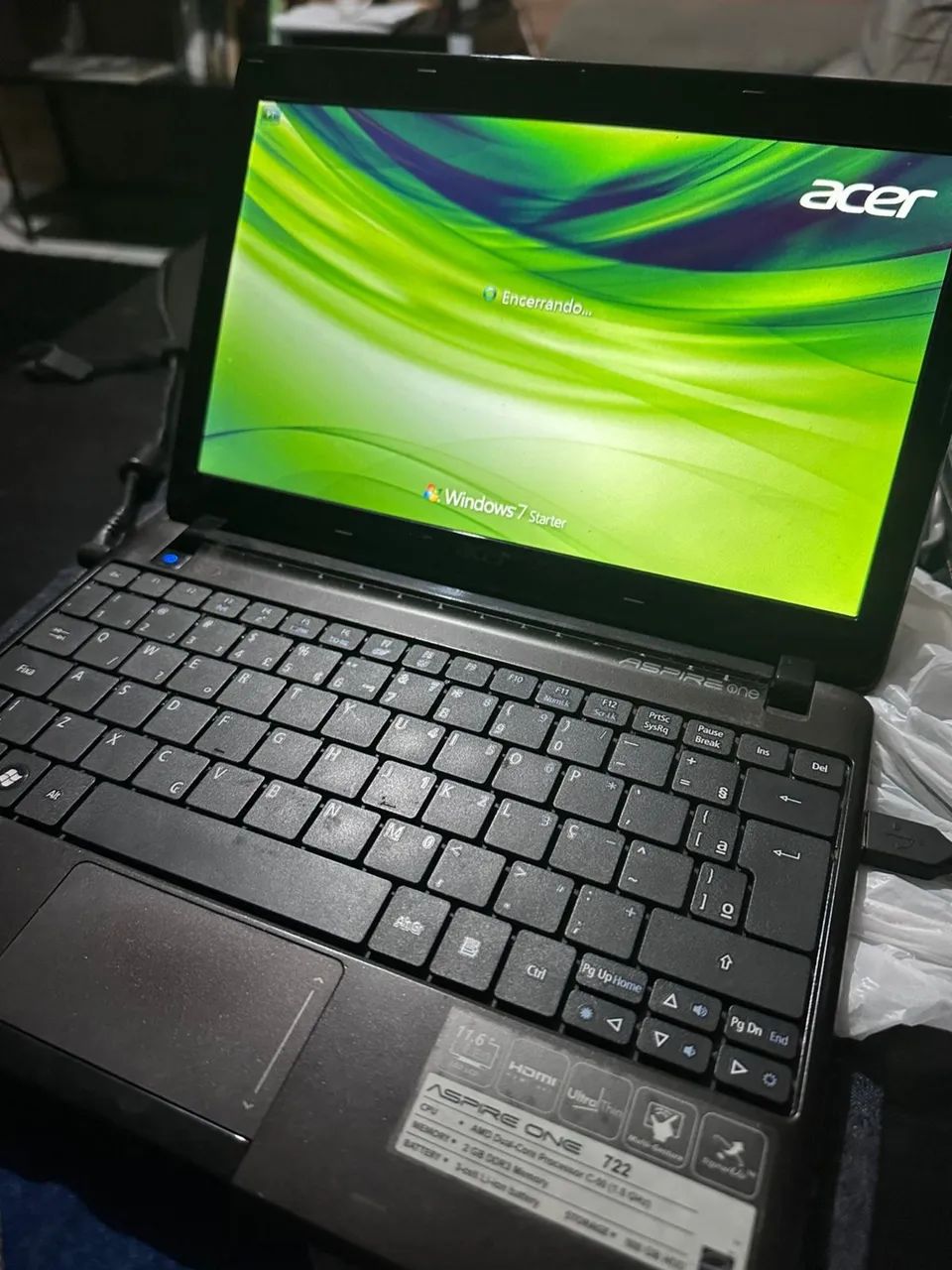 5 cortinas de led P50 (2,4x0,8cm) + notebook - Foto 2