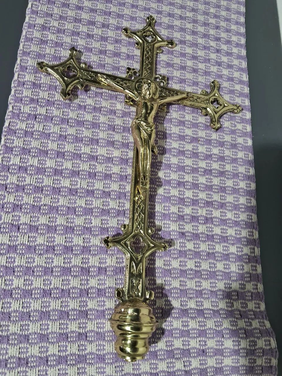 Cruz processional católica
