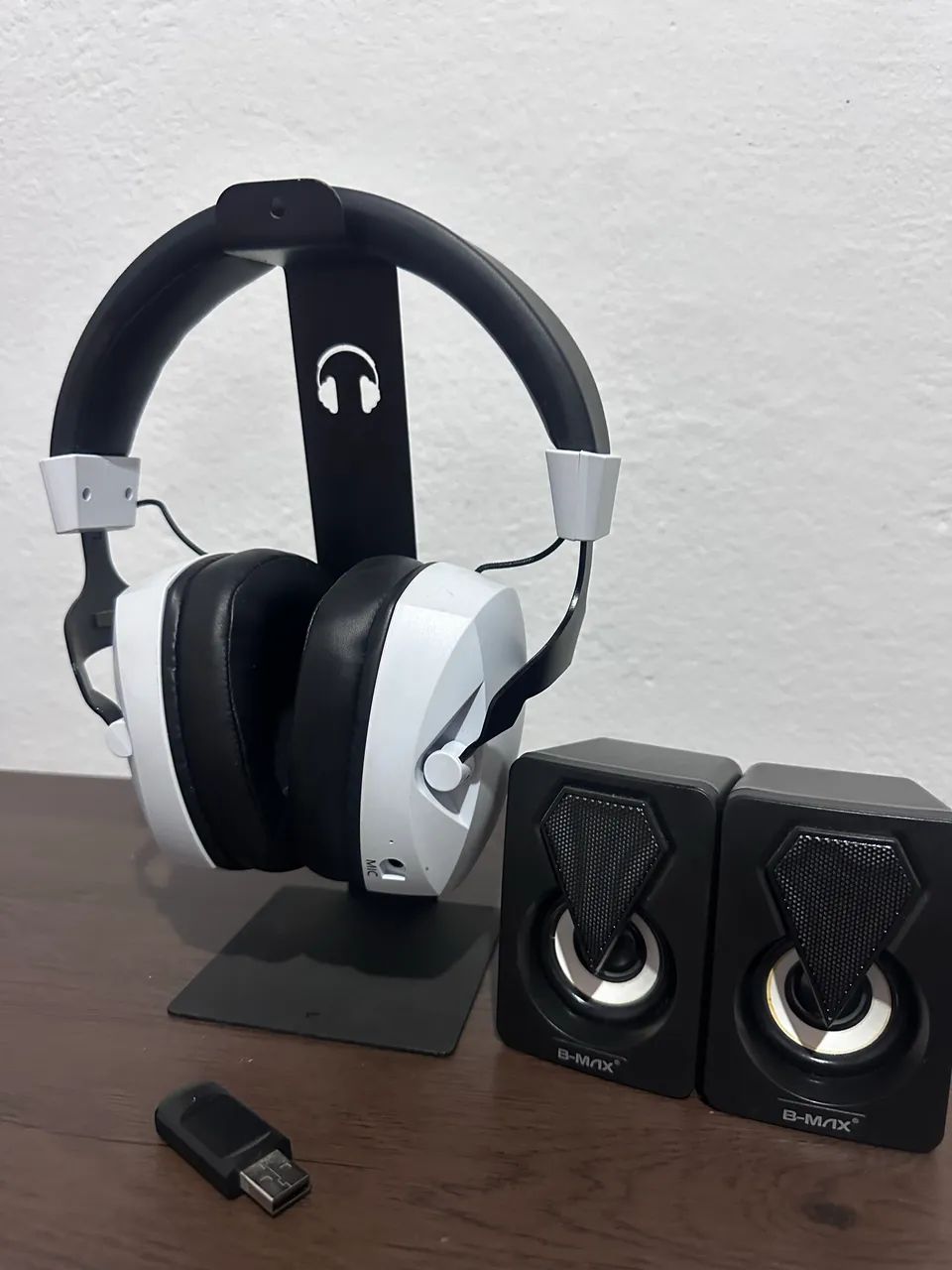 HEADSET + CAIXINHAS DE SOM - Foto 3