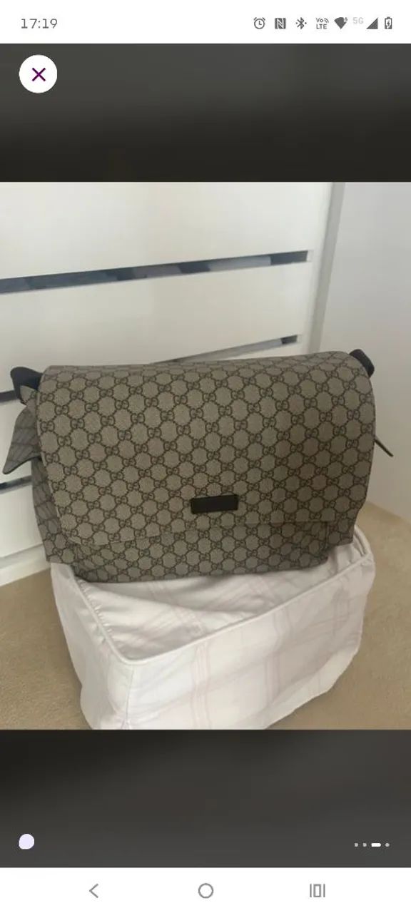 Bolsa maternidade Gucci original semi nova  - Foto 2