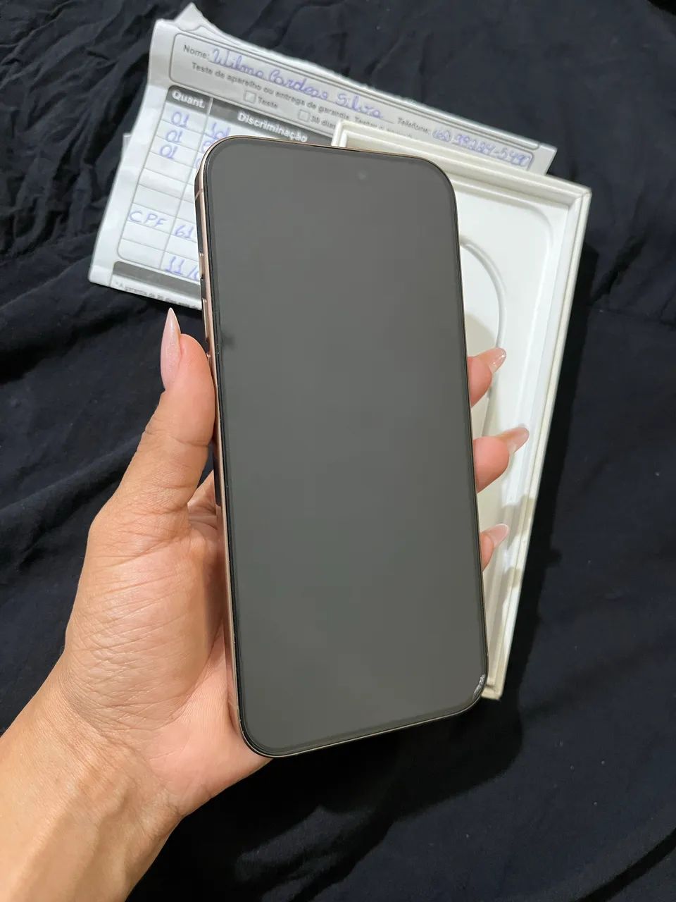 iPhone 16 PRO MAX 256gb - desert titanium - Foto 2