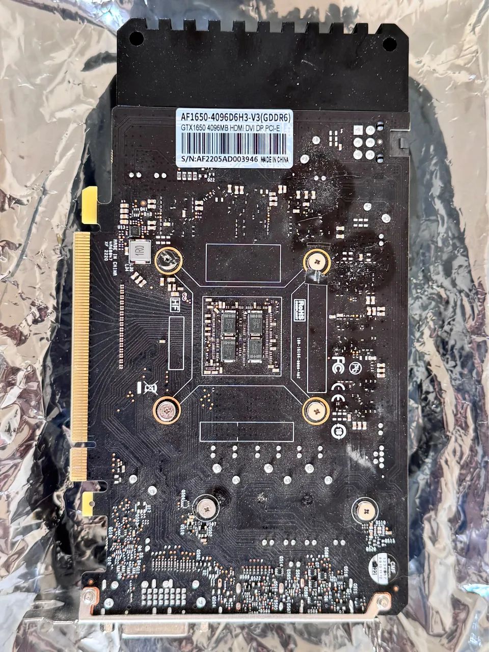 PLACA DE VÍDEO GTX 1650 4GB (4096MB)  - Foto 3