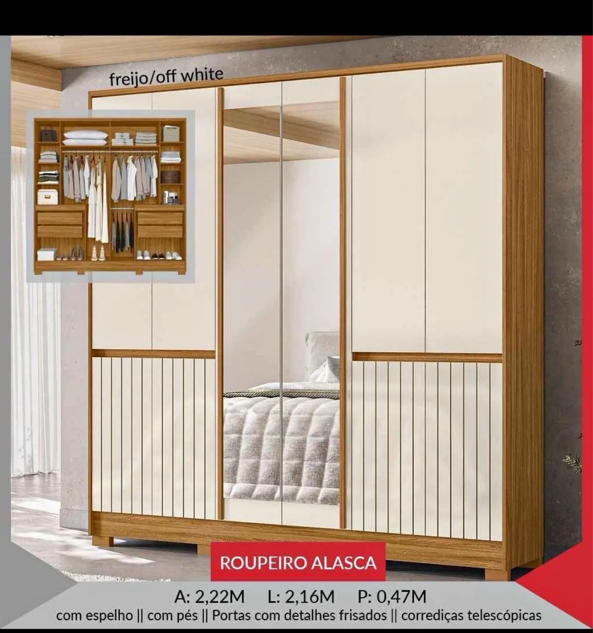 ROUPEIRO ALASCA 2,16M