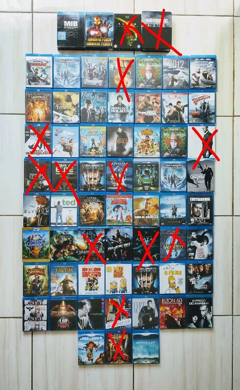 Coleção de Blu Ray , DVDs, CDs e Laser Disc  - Foto 2