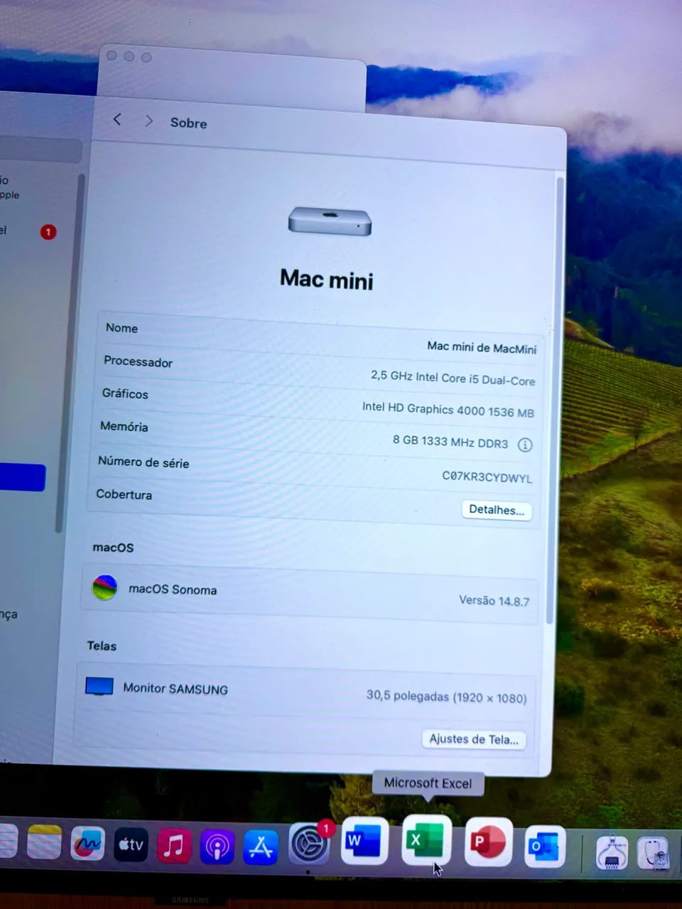 Mac Mini i5-5.1GHz, Ventura, 8G RAM, 2.2 Tera Macmini - Foto 5