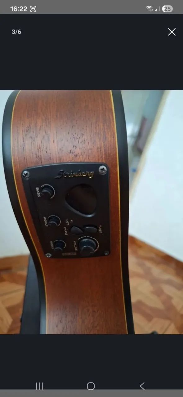 VIOLÃO STRIMBERG FLAT  (AÇO) - Foto 4