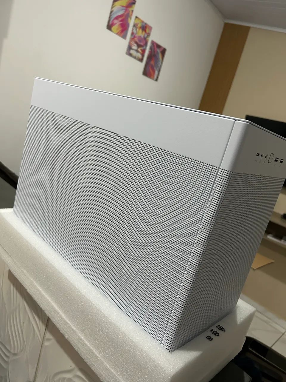 Gabinete branco asus prime case - Novo. sem uso - Foto 2