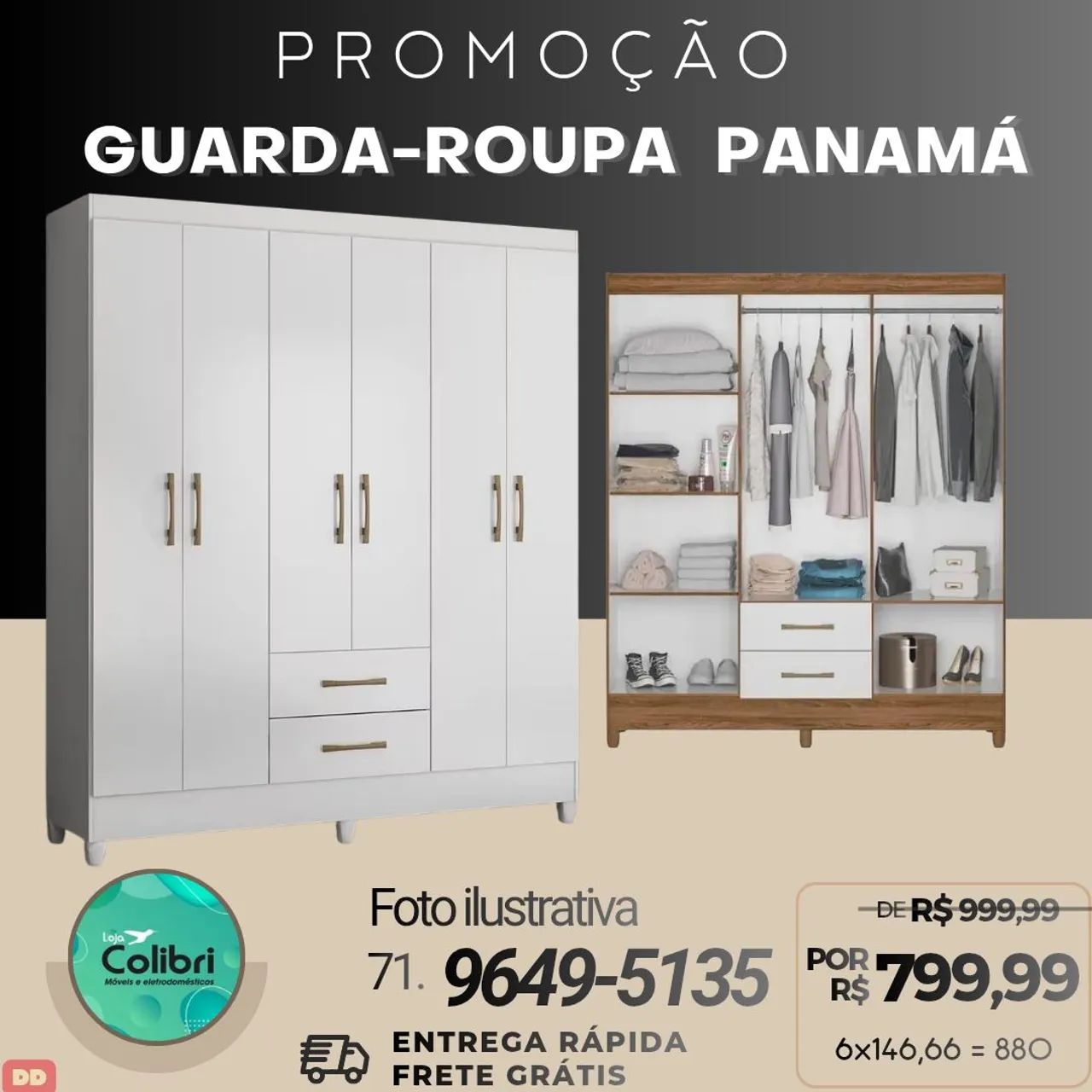 Guarda Roupa Casal  - Foto 2
