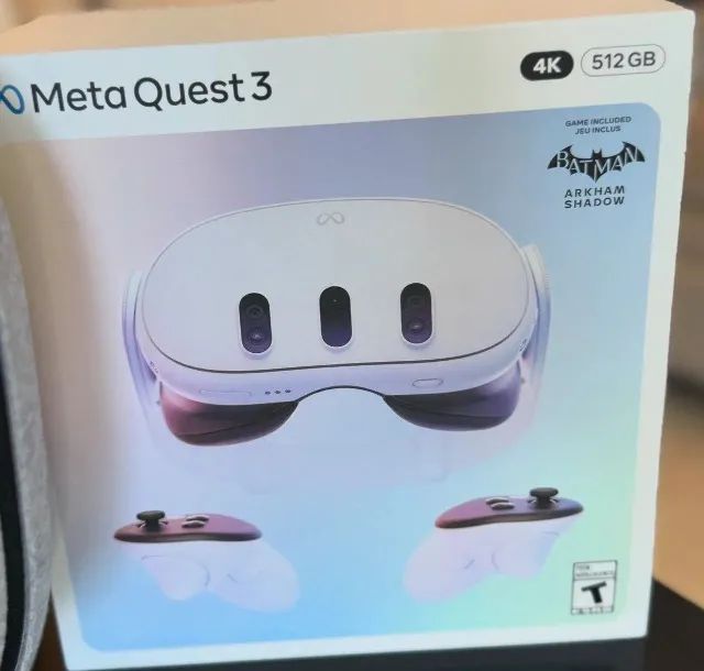 Vendo Meta Quest 3 512gb Lacrado Com Garantia - Consoles de Vídeo