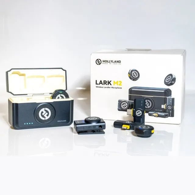 Microfone Hollyland Lark M2 Combo