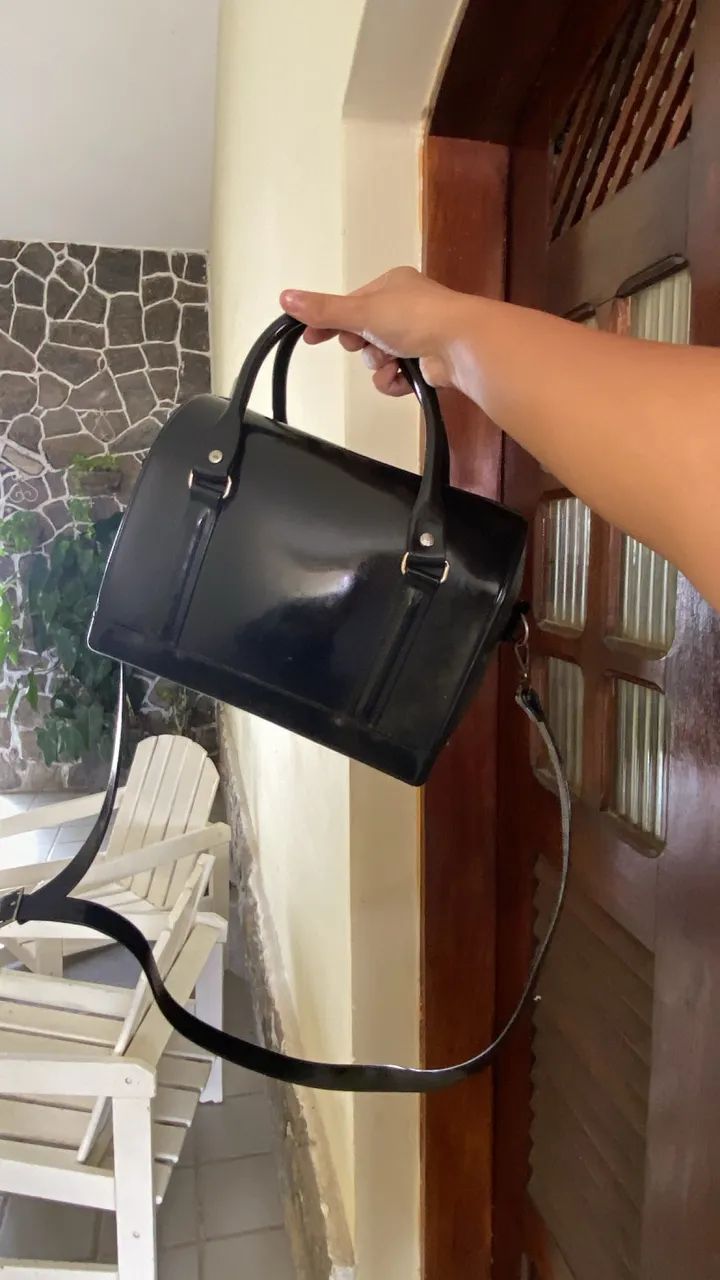 Bolsa Petite Jolie Bloom Preta - Foto 2