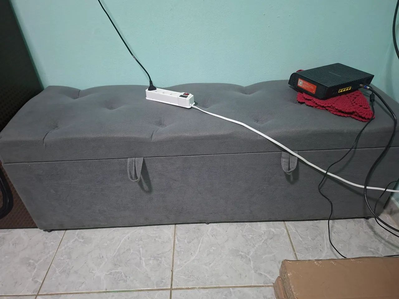Baú para cama de casal