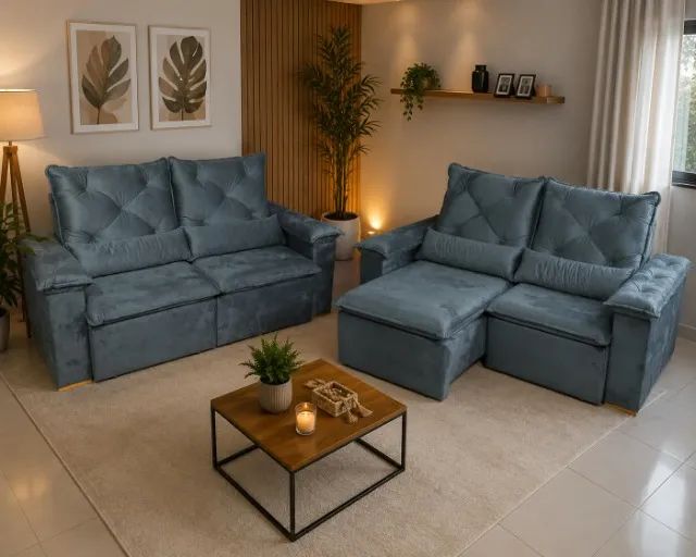 Sofa Retrátil Direto da Fábrica 