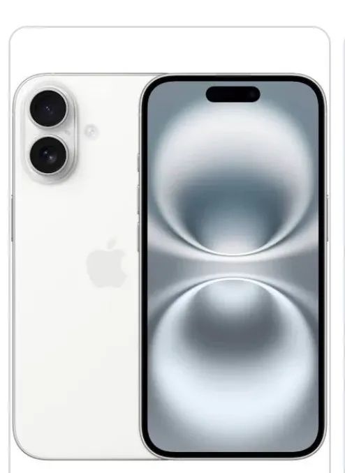 Vendo iPhone 16 white na garantia Apple 