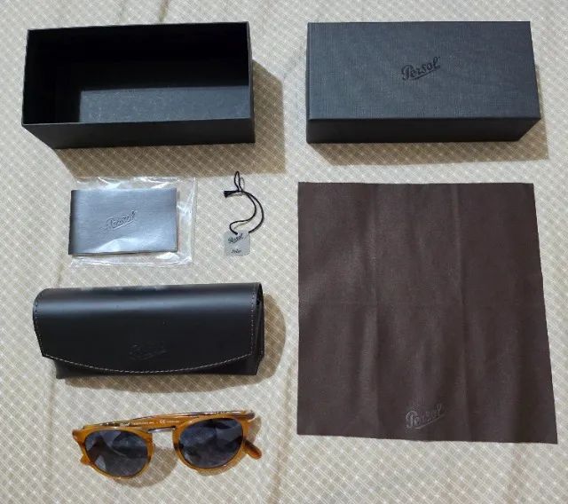  óculos de sol persol 3108-s typewriter edition polarizado