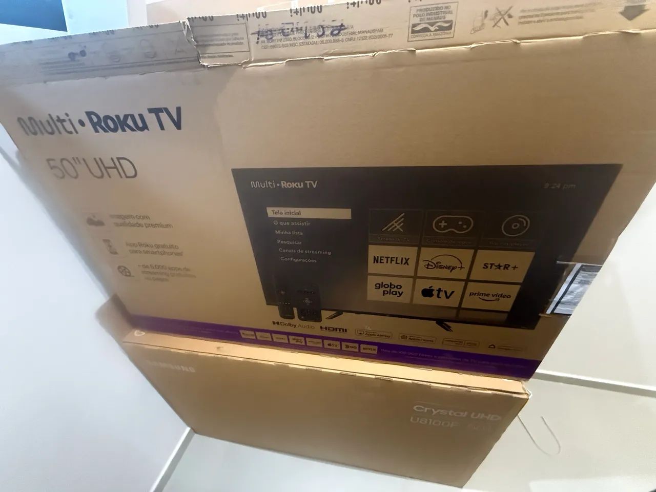 Caixa de tv 50 polegadas  - Foto 4