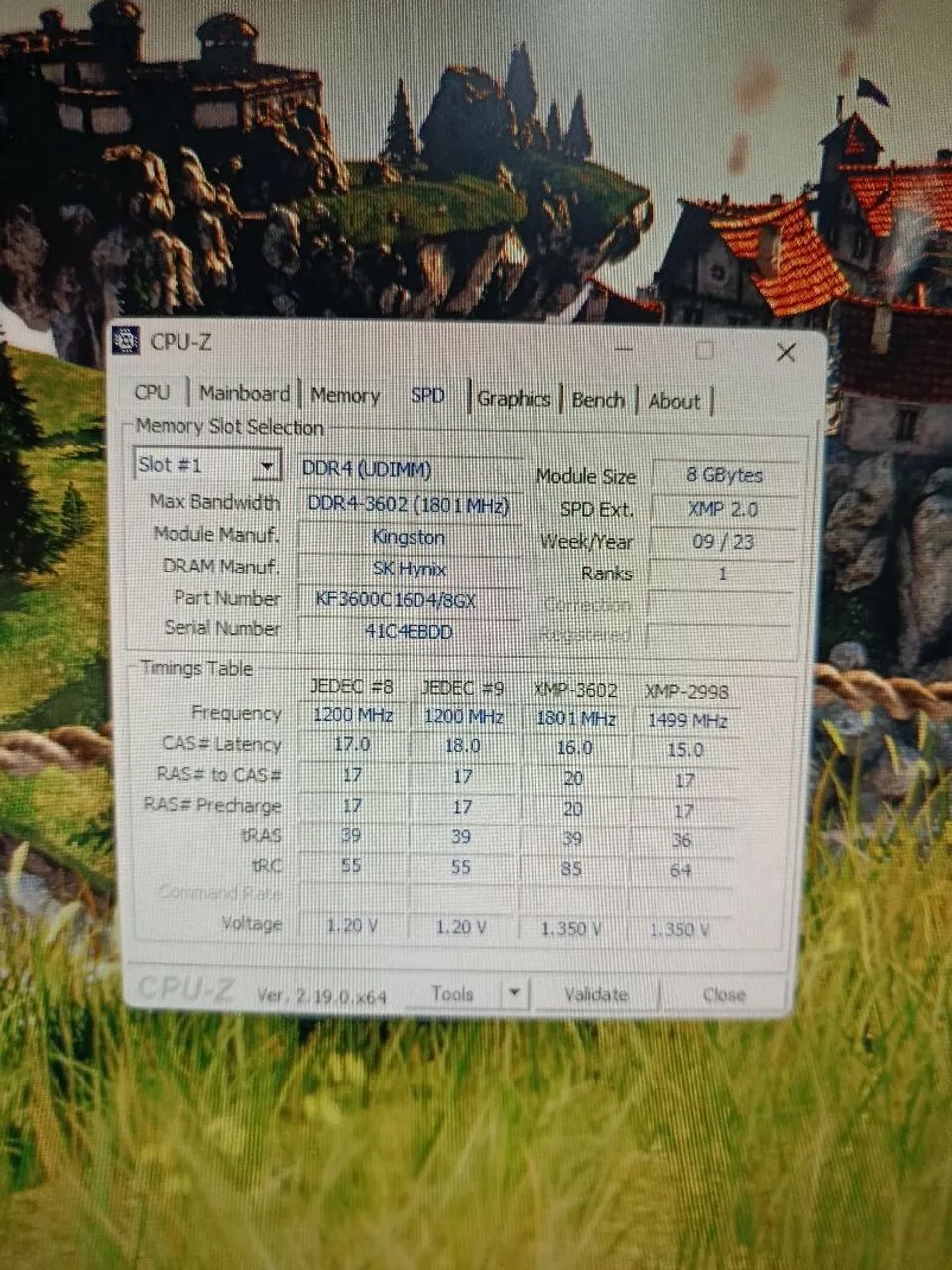 Memória ddr4 Kingston fury renegade RGB 3600MHZ 2x8GB - Foto 3
