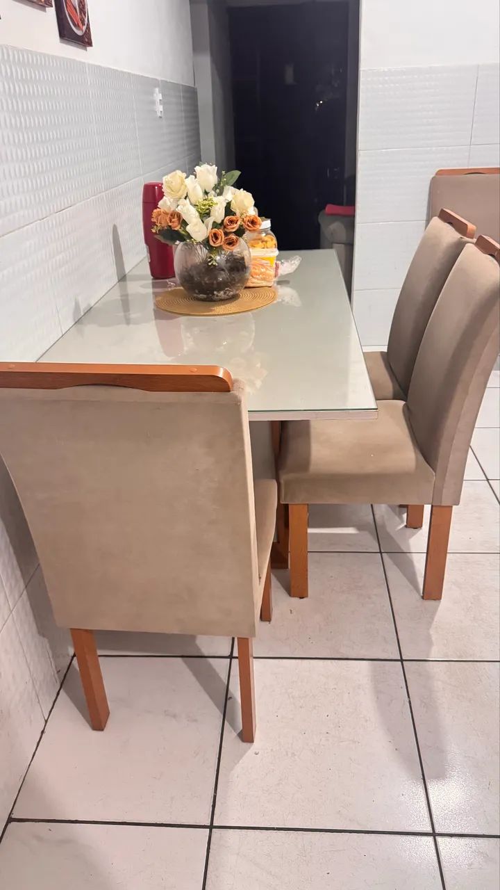Mesa de jantar de 6 cadeiras  - Foto 5