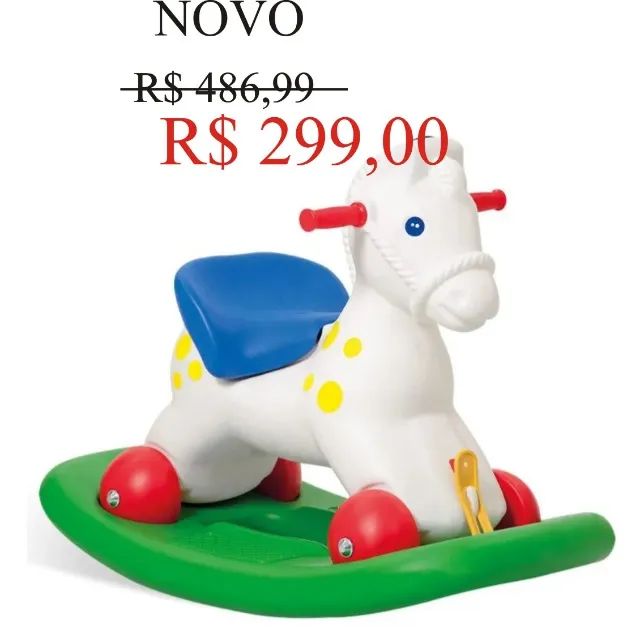 Primeiros Passos Pônei Balanço Bandeirante