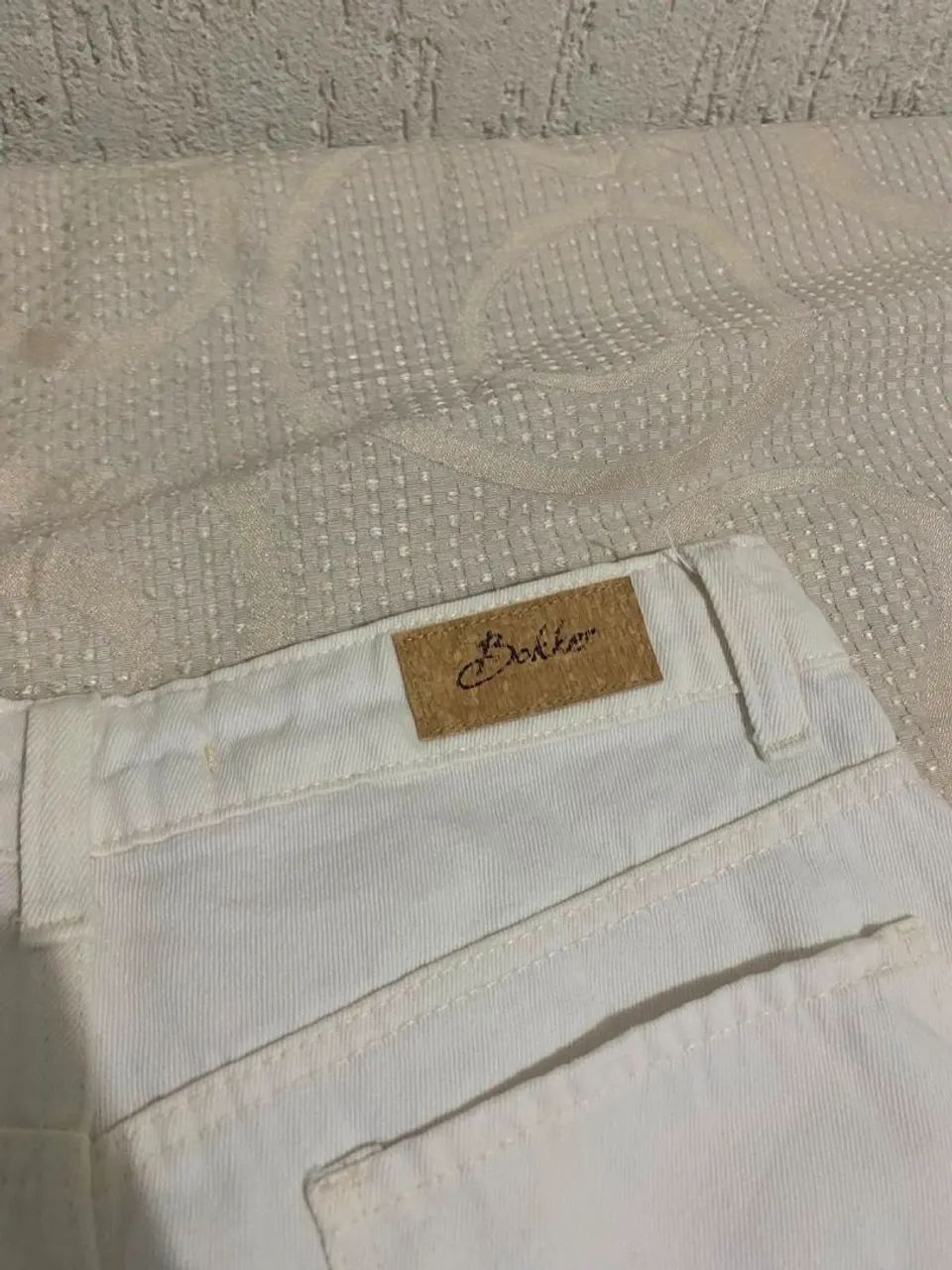 Calça wide leg branca - Foto 4