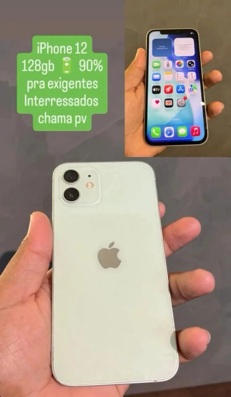 Celular iPhone 12; giga 128