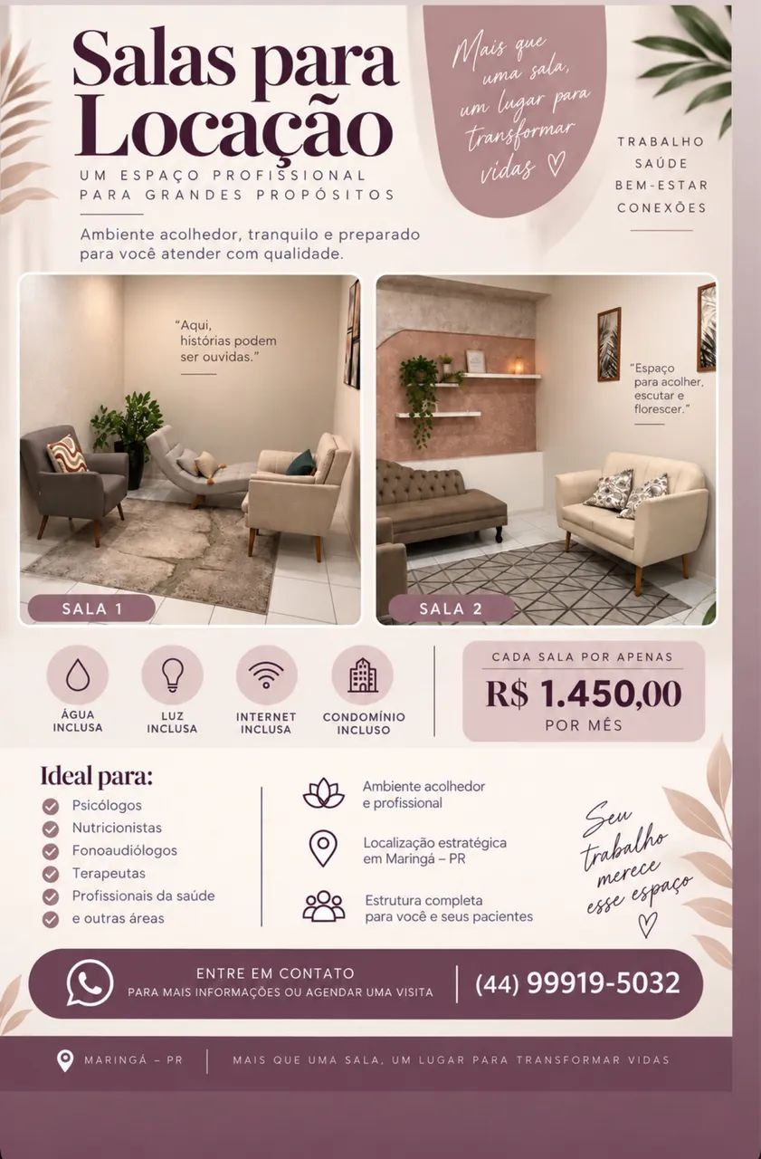SALAS COMERCIAIS PARA ALUGAR