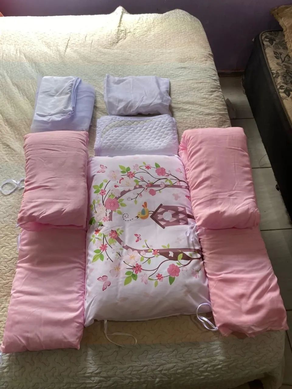 Kit berço nunca usado  - Foto 2