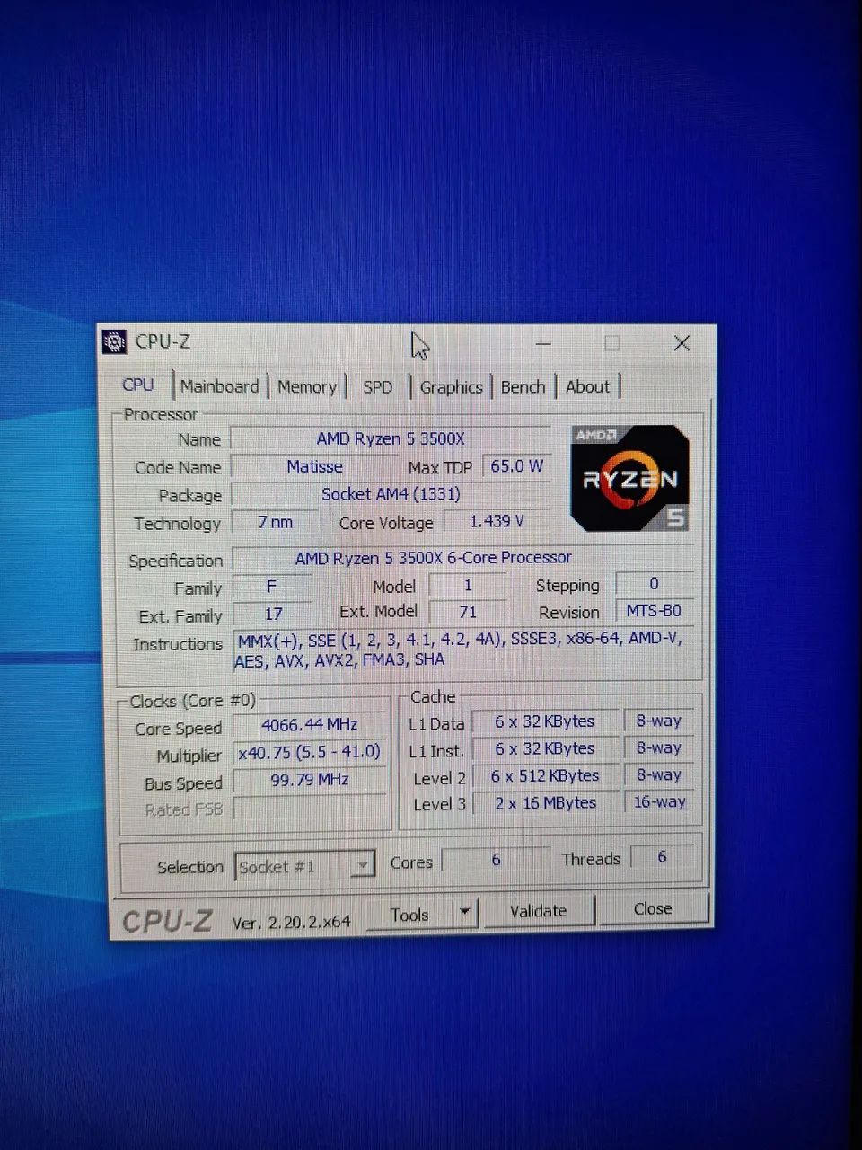 Processador AMD Ryzen 5 3500X AM4 - Foto 2