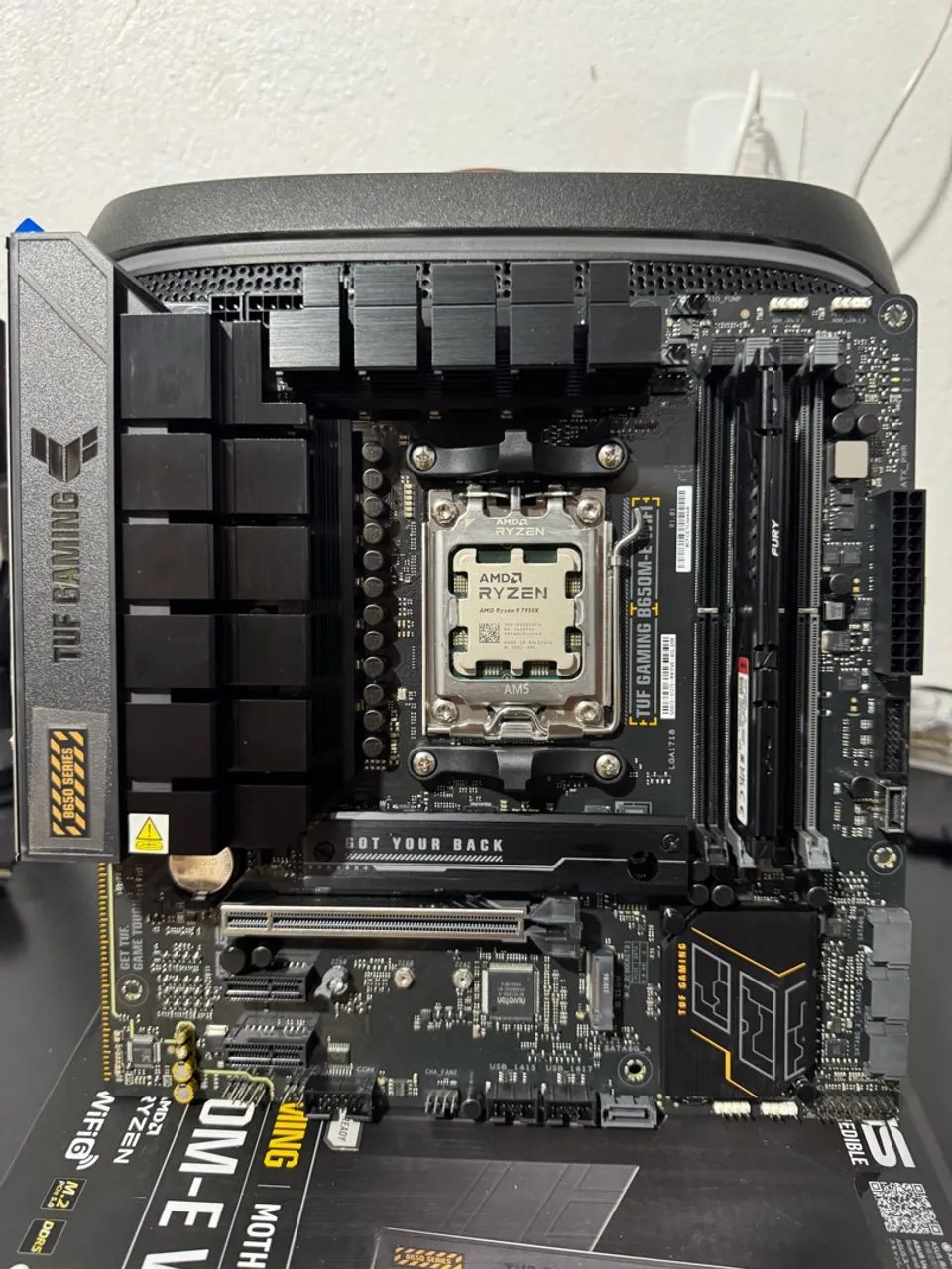 KIT AM5- RYZEN 9 7950X- B650 ASUS - 32GB KINGSTON - Processadores