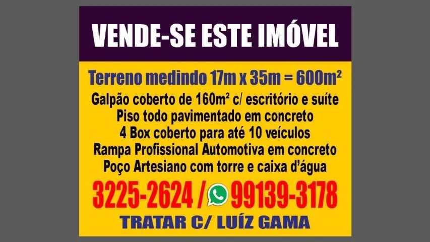Vendo Imovel Comercial 600m2 Leopoldo Machado Com Rio Grande do Norte - Foto 2