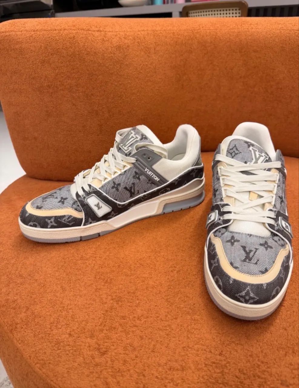 Tênis Louis vuitton lv trainer - Foto 4