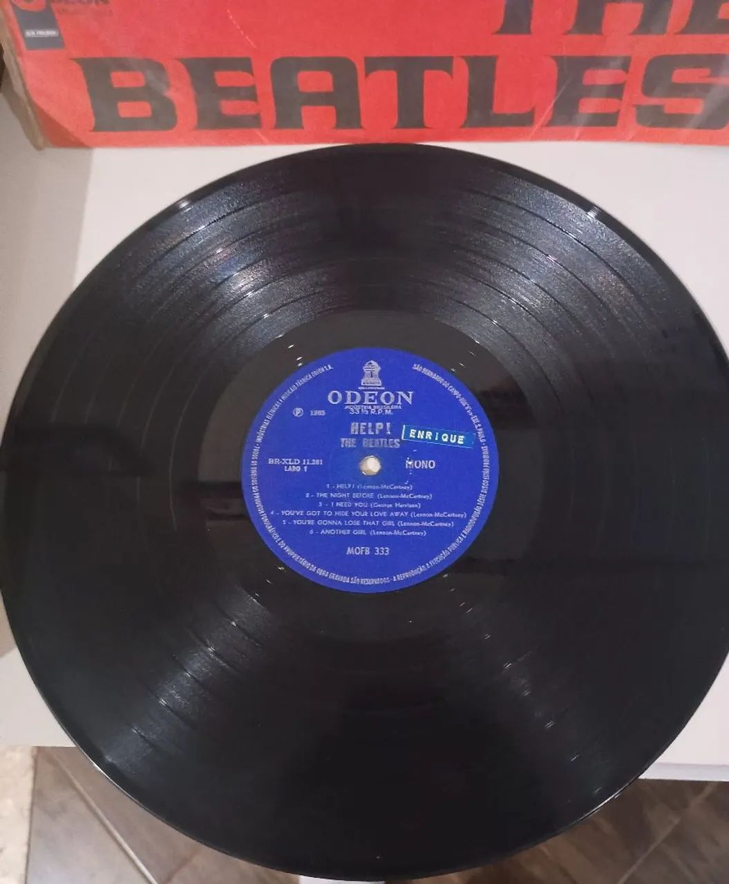 Disco "Help!" - The Beatles - Foto 4