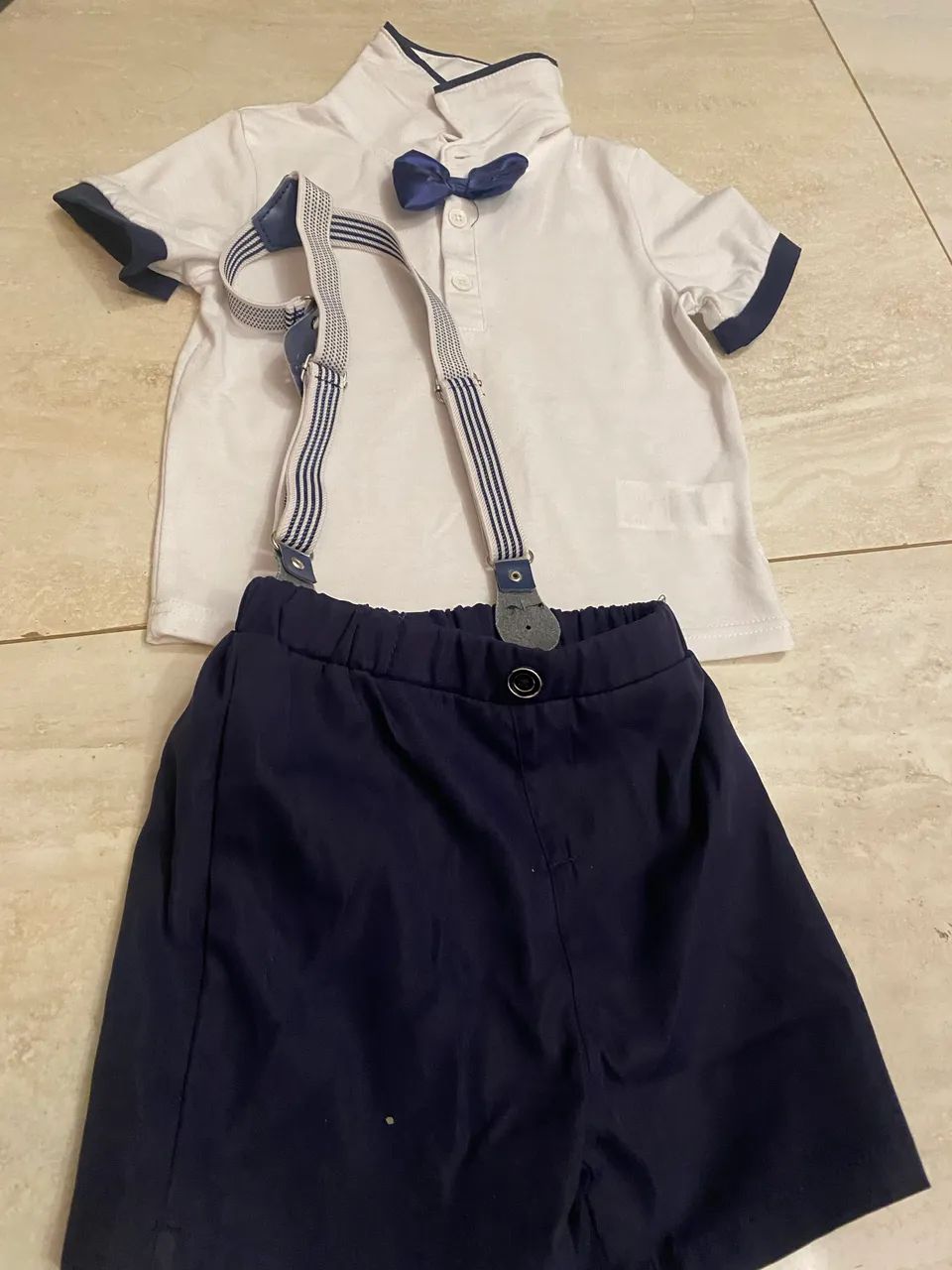 Roupa infantil  criança Gravata 03 anos - Foto 2