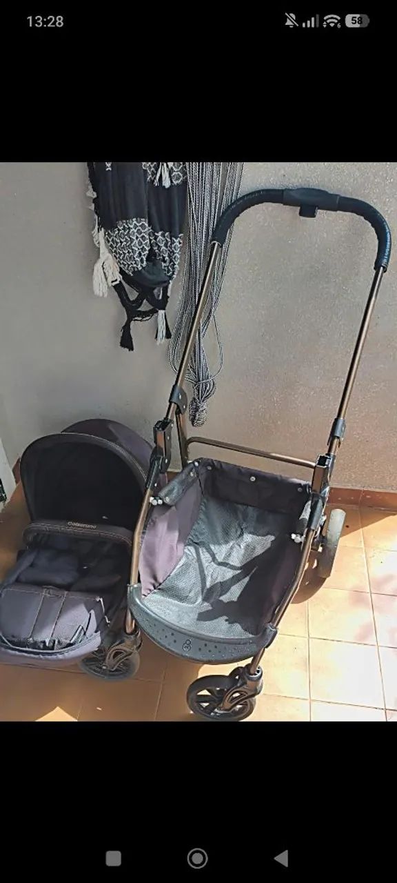 Carrinho de bebê Galzerano Moisés  - Foto 2
