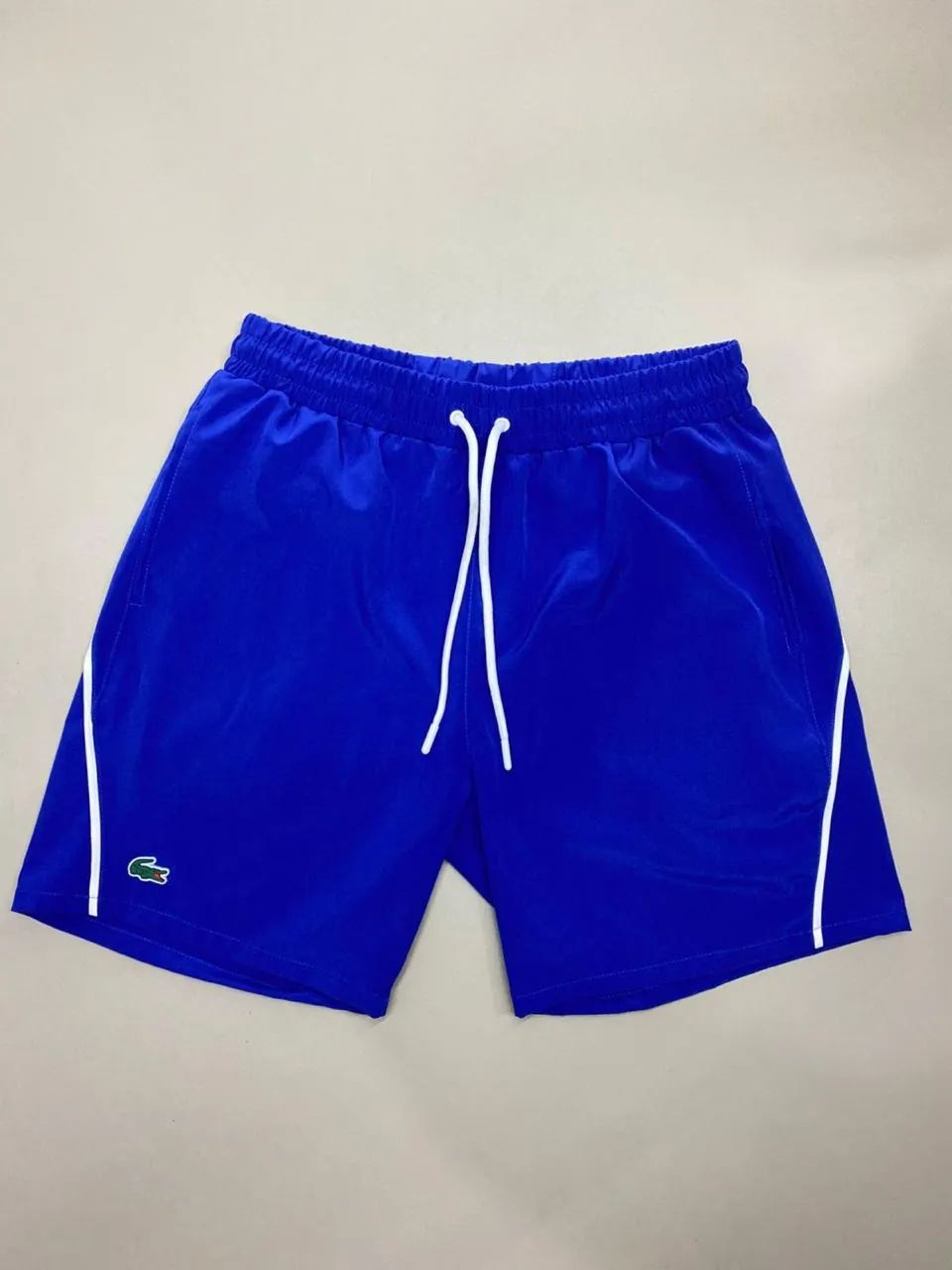 Bermuda Tactel Azul Royal Limitada - Foto 2