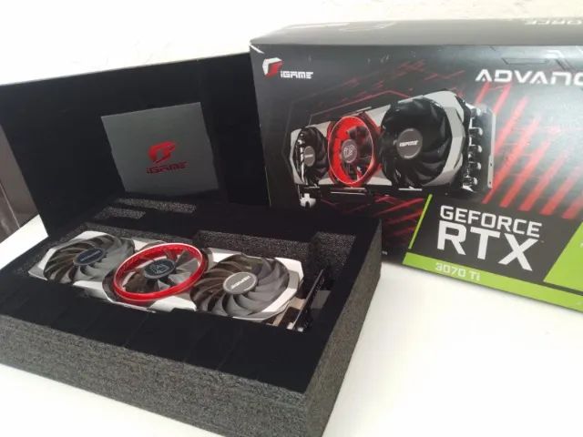 Placa de Vídeo iGame GeForce RTX 3070 Ti Advanced OC 8GB - Colorful - Foto 4