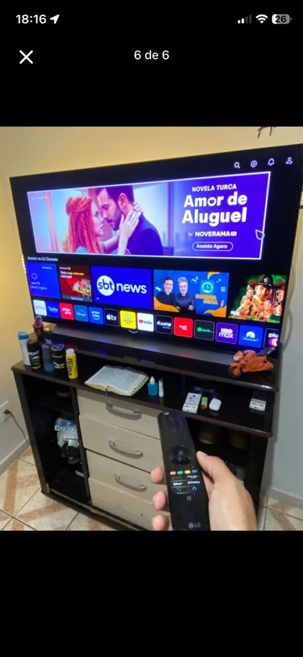 Tv smart 55 polegadas onled 