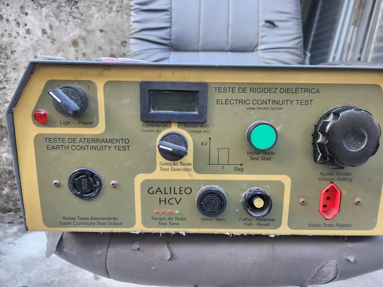 Equipamento de Teste Elétrico Galileo HCV - Foto 3