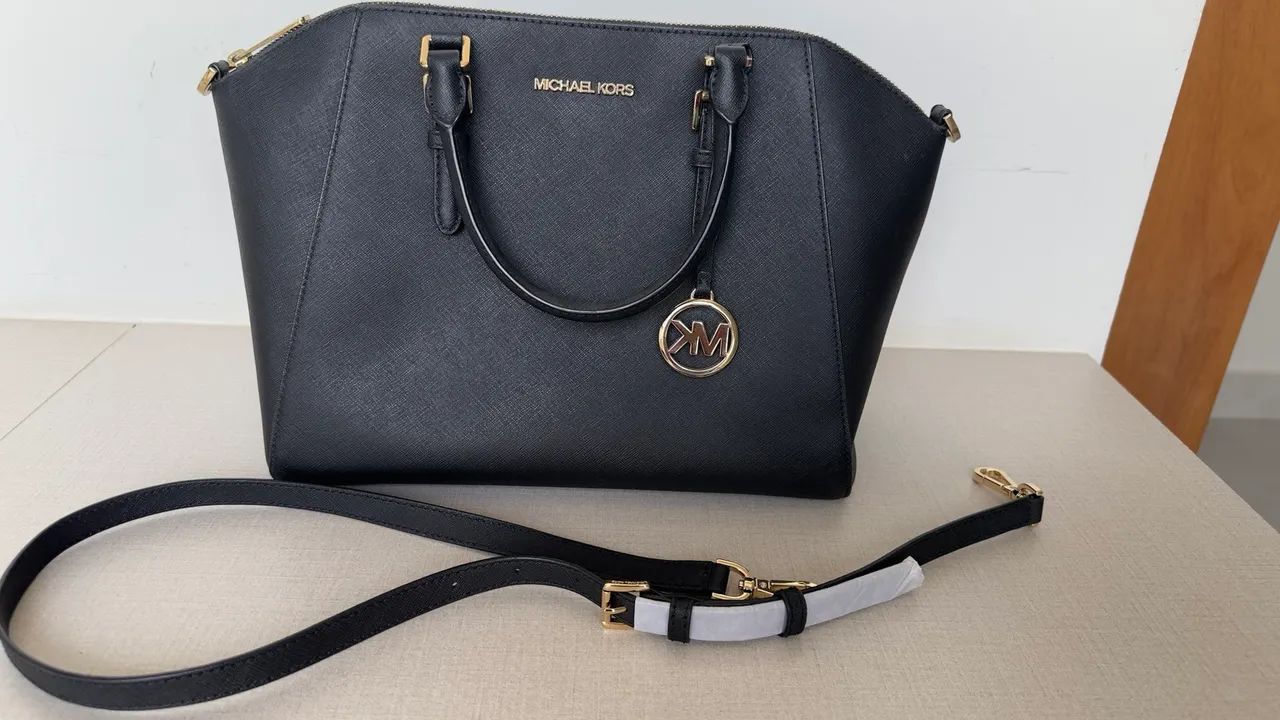Bolsa Michael Kors Ciara Large Original - Preta