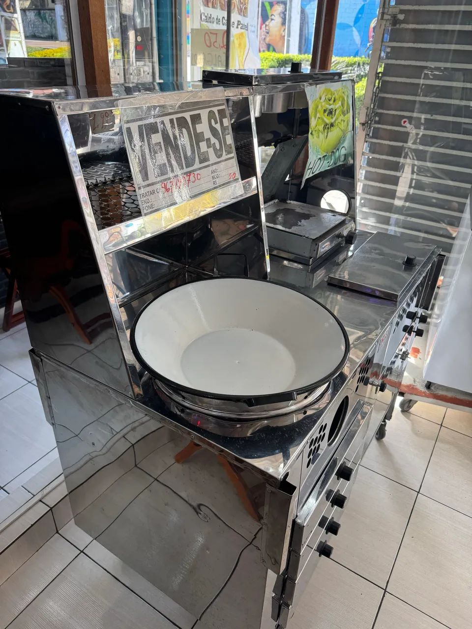 Vende se carrinho de lanche 3 em 1 - Foto 2