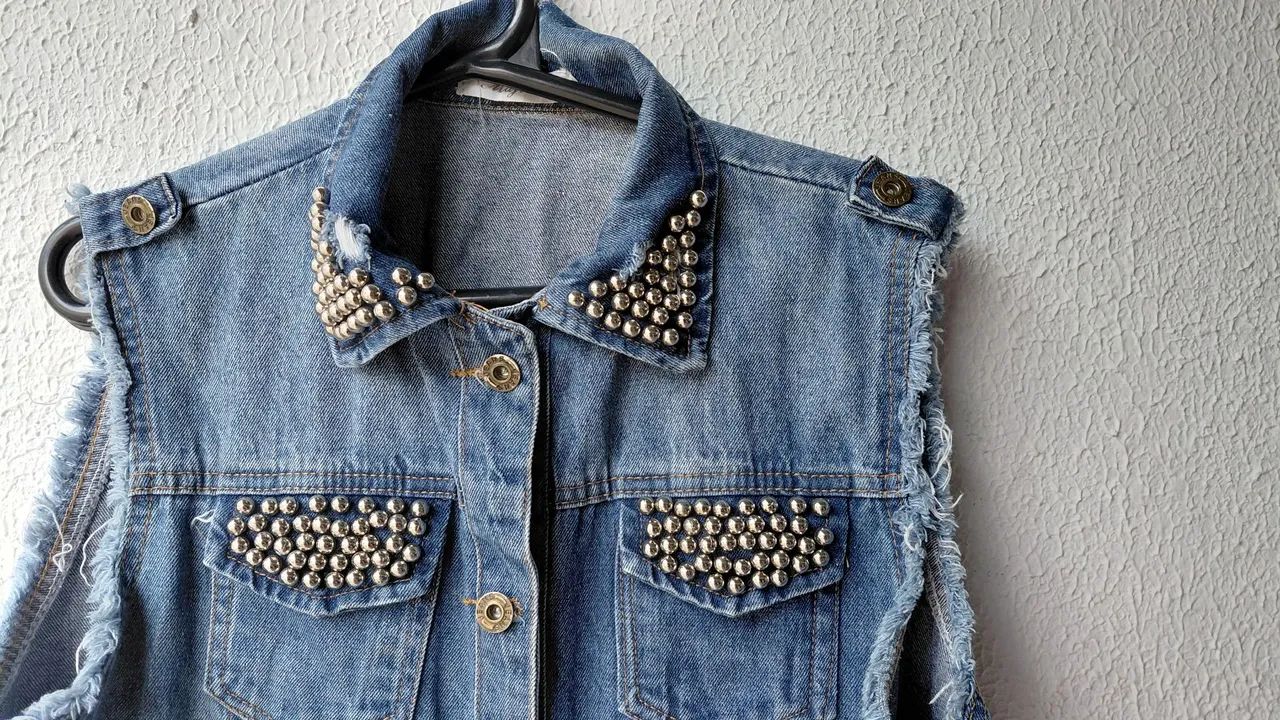 Colete Jeans - Foto 4