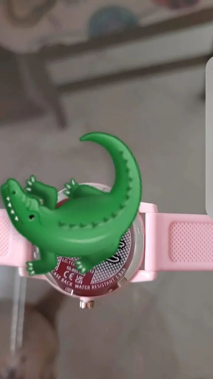 RELÓGIO ROSA LACOSTE COM CERTIFICADO último  - Foto 3