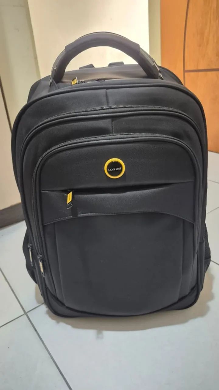 Mochila Duplo Cabo de Aço, Cadeado e USB - Foto 4