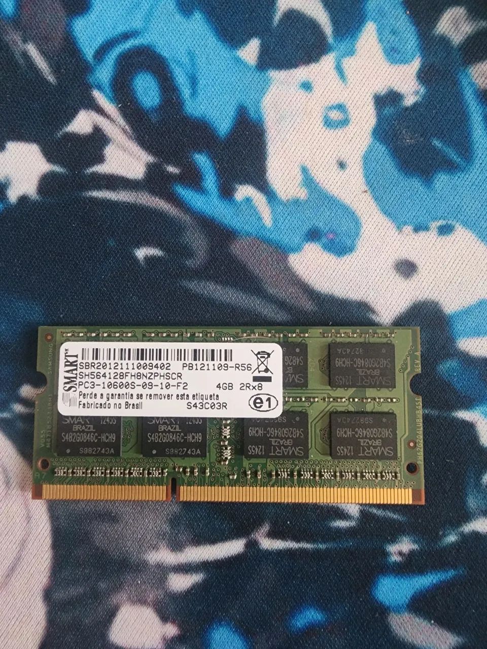 Memória de notebook 