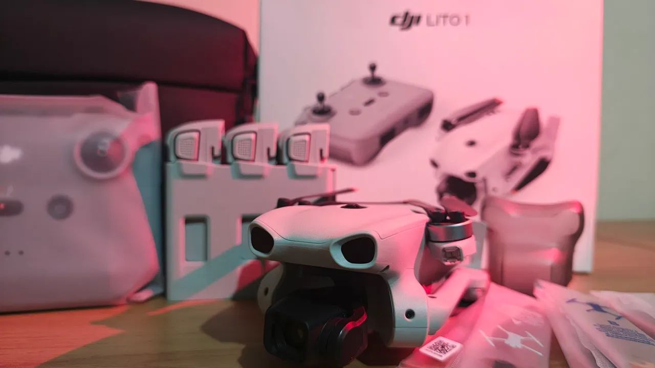 Drone DJI Lito 1 fly combo (NOVO) com NOTA DE INVOICE  - Foto 5