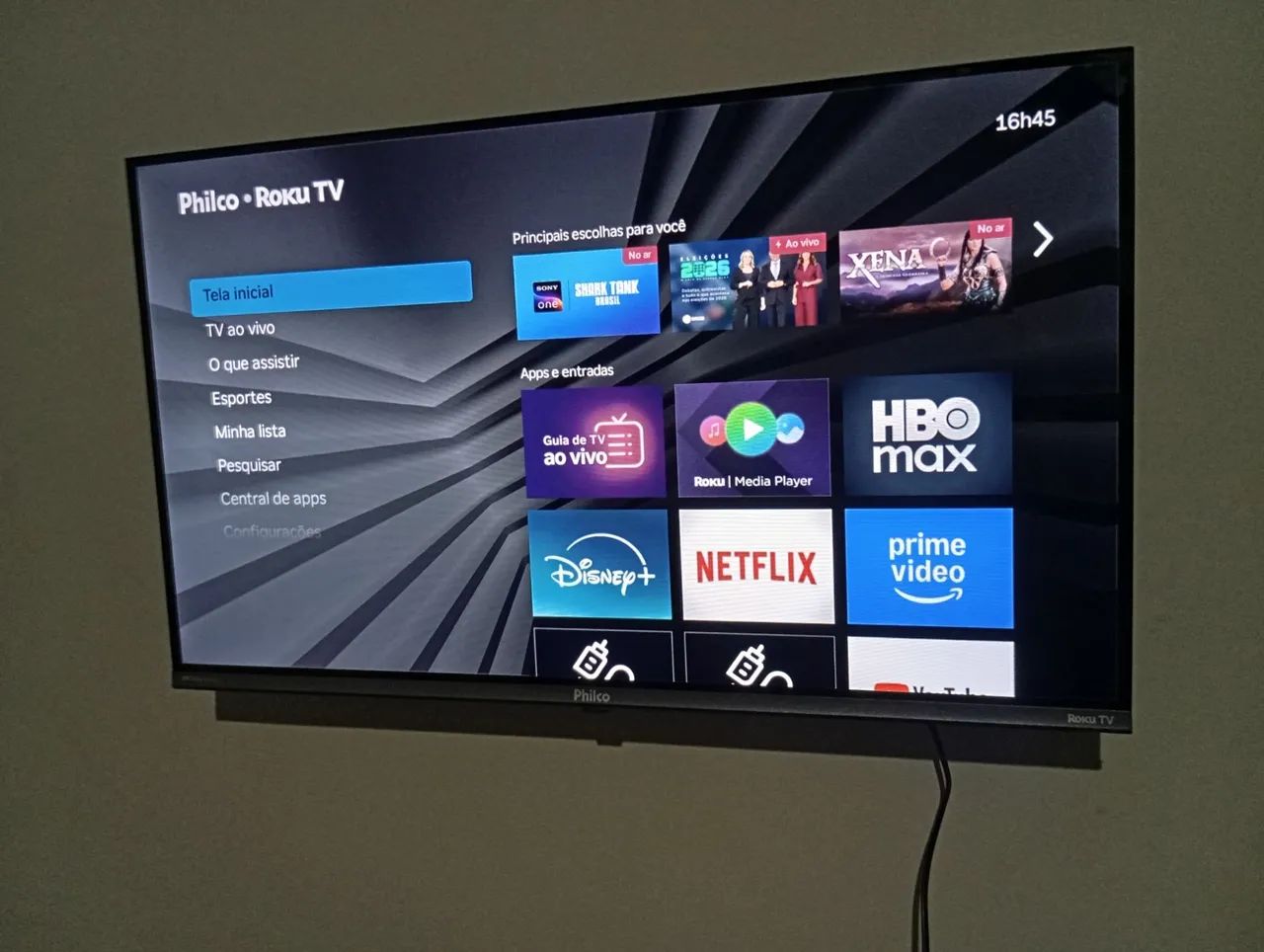 Vendo smartv 32 polegadas Roku 1 mês de uso  - Foto 4